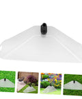 Windproof Sprayer Accessory With Transparent Dual Head Sprinkler For Efficient Field Watering Durable And Easy To Install