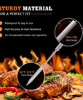 Replacement Meat Thermometer Probes For TP20 TP25 TP08S TP17 TP16 TP11 TP09 TP10 TP07 TP06S TP04 And More in grilled steak