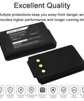 Four Pack Two Way Radio Replacement Battery 1800mAh High Capacity Battery Pack Compatible With FT-70D and FT-70DR