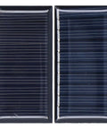 Two Pack Tiny Solar Panels Monocrystalline Silicon 0.25W 5V Solar Cell Modules No Storage Built In For Low Power Lighting Science Projects