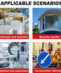 Heavy Duty Sound And Light Alarm Siren With LED Strobe For Factories And Terminals Red 24V 120dB Horn use scenarios