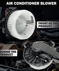 Front and back view of Front AC Heater Blower Motor Fan That Fits Dodge Journey Lexus ES300H ES350 GX460 RX350 RX450H
