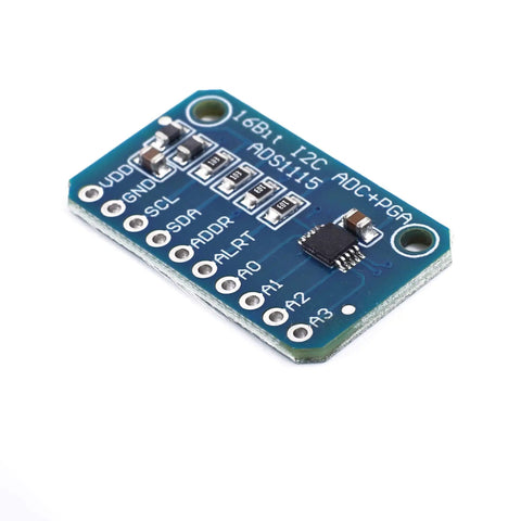 Four Channel 16 Bit I2C ADC Module Pack Of 3 for Arduino and Raspberry Pi with precision amplifier board ADS1115 compatible