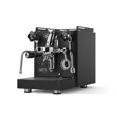 Pro Grade Home Espresso Machine With E61 Group PID Temperature Control Shot Timer Programmable Preinfusion Handmade In Italy Black Finish