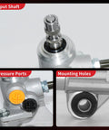 Close-up of Plug And Play Hydraulic Power Steering Rack And Pinion Assembly For Toyota Tundra 2000 2006 And Sequoia 2001 2007 With
