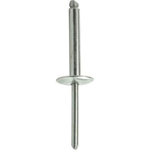 Gutsy Large Flange Pop Rivets 3/16 X 1 Inch 25 Pack Heavy Duty Premium stainless steel blind fastener with large flange.
