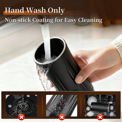 Hand washing 4 In 1 Milk Frother And Steamer For Hot And Cold Foam Auto Shut Off Quiet Frother Machine with non-stick coating