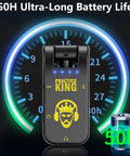 Compact 5W Guitar Headphone Amp With Built In DSP Distortion Timbre For Electric Guitars showcasing 50H battery life indicator.
