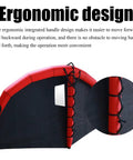Inflatable Wing Surfing Kite 4m² For Beginners with ergonomic handle design and easy open window, red and black color