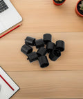 12 Pack Plastic Tape Dispenser Replacement Cores, No Sweat Install, Smooth Tape Application, Durable Spare Parts For Home Office, School And Desk Supplies on desk