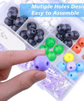 Hands On Chemistry Molecular Model Kit For Students And Teachers 136 Pcs with colorful atoms held by a hand