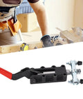 Beefy Heavy Duty Welding Toggle Clamp With Dual Heads 50mm Stroke Quick Release For Welding Fixtures with red handle