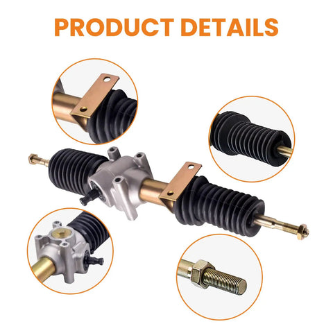 Product details of Beefy Steering Rack And Pinion With Tie Rod Ends For RZR S 800 EFI And RZR 4 800 EFI 2009 To 2014