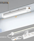 Bright 25W 6000K LED Shop Lights, Linkable Garage Tube Light For Workbench And Basement, Ultra Bright, Plug In Shop Light