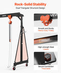 Workhorse Grade Adjustable Gantry Crane 4400 Lbs Capacity Portable Shop Lift Hoist With Manual Trolley Kit, dual triangular structure design.