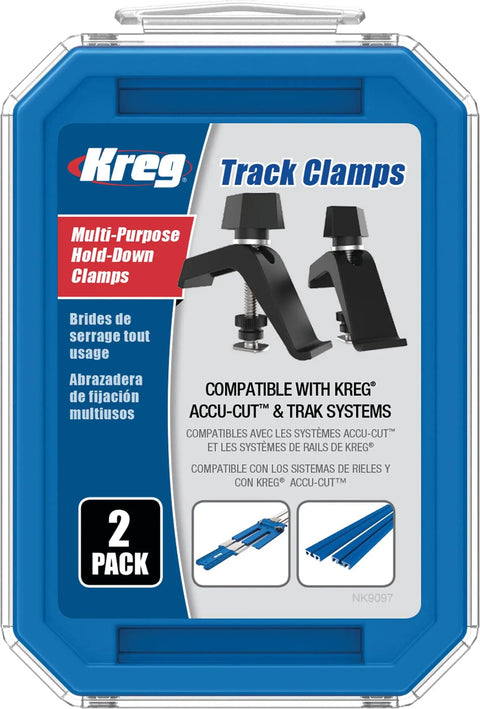 Premium Circular Saw Track Guide With Precision Track Clamps, 50 Inch Anti Splinter Rail Cuts Clean As A Whistle On Plywood And Melamine handles rough shop work, two multi-purpose hold-down clamps in a package.