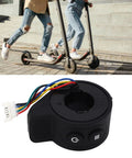 Finger Throttle For Electric Scooters Ultra Sensitive Accelerator Control with colored wires and buttons, black