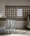 Diva LED Plus Dimmer Switch For Dimmable LED CFL And Incandescent Bulbs 250W Single Pole Or 3 Way on tiled kitchen wall