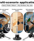 Slick Swap Roll Lock Disc Adapter 2 Inch Backing Pad Holder for car rust removal, furniture renovation, and hull restoration.