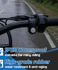 Q20 Full Twist Throttle Replacement for Ridstar Q20 Electric Dirt Bike and Sur Ron E Bike, waterproof grip in rain