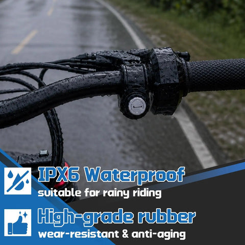 Q20 Full Twist Throttle Replacement for Ridstar Q20 Electric Dirt Bike and Sur Ron E Bike, waterproof grip in rain