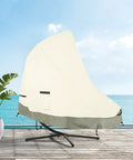 73 Inch Patio Hanging Chaise Lounge And Stand Cover Keeps It Dry 600D Heavy Duty Waterproof Outdoor Hammock Chair Swing Cover