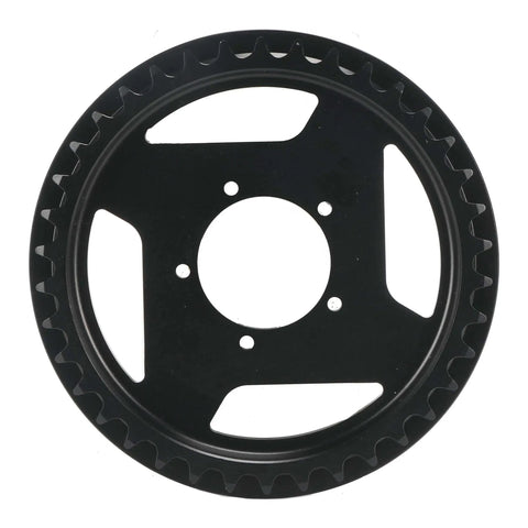 38T Offset Chainring For Tongsheng Varstrom TSDZ-8 750W Mid Drive Motor, CNC 7075-T6 Aluminum, circular black component image