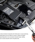 90 Degree Grease Coupler Adapter for Right Angle Access in Tight Spots used in car engine lubrication