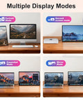 Portable 16 Inch Monitor With 1920x1200 FHD Display, 100 Percent SRGB, Plug And Play Second Screen For Windows Mac PS5 Xbox display modes