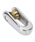 Heavy Duty Alloy Steel Cable Pulling Tool Breakaway Connector For Electrical Wiring And Rigging Built Tough As Nails For Heavy Load Grappling and slick cable feeding detail.