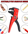 Automatic Wire Stripper And Cutter 7 Inch Eagle Nose Pliers 2 In 1 Tool for Electrical Cables