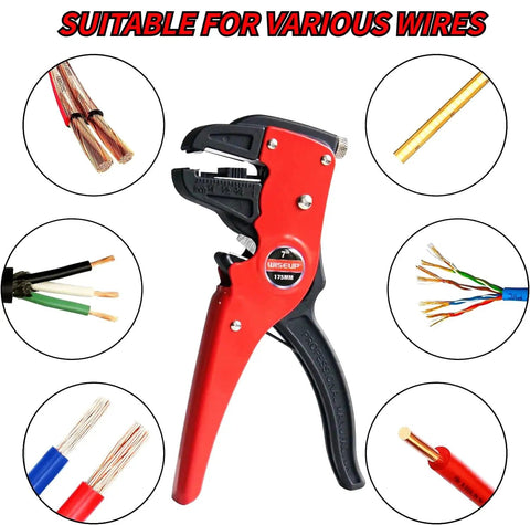 Automatic Wire Stripper And Cutter 7 Inch Eagle Nose Pliers 2 In 1 Tool for Electrical Cables