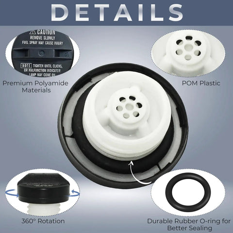 Gas Cap Fuel Cap Replacement For Toyota And Lexus Fits 1989 2002 Camry Corolla 4Runner RAV4 Sienna Tacoma Tundra Sequoia Avalon 77310-48020 with details