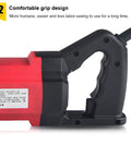 VgtHK Hydraulic Rebar Cutter For 4-16Mm Steel Rope And Round Mild Steel ergonomic handle detail for easy grip and control.