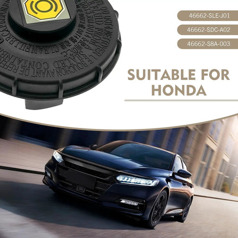 Brake Fluid Cap Replacement For Honda Including Accord Fit EV Hybrid S2000 Master Cylinder And Reservoir Cap With Durable ABS