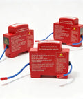 Smart Din Rail Fire Suppression Box With Automatic Temperature Sensor And Flame Retardant Formula That Works Like A Charm for cabinets