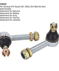Heavy Duty Bolt Tie Rod End Ball Joint Kit 1 Pair Left Right 12mm 16mm Ends With Fixing Screws For Quad Dirt Bike