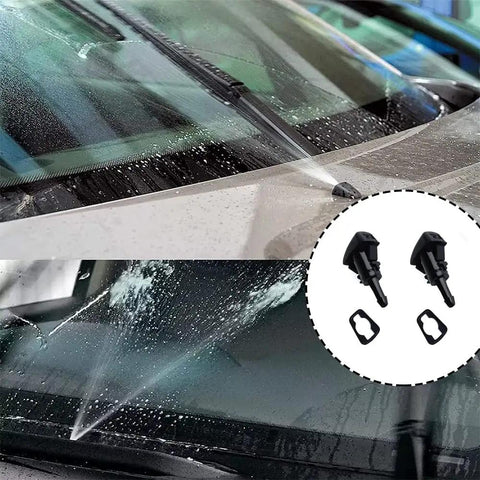 8 Pack Front Windshield Washer Nozzles Spray Jet Kit For Chrysler And Dodge Cars Replaces OEM 4805742AB 5113049AA 55077460AA