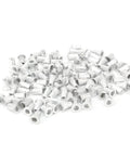 Aluminum Pull Riveting Nuts WJ30045 Flat Head Vertical Hardware Accessories M4 100Pcs Set For Automotive and Furniture Projects