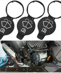 Windshield Washer Reservoir Cap For GMC Chevrolet Buick Cadillac Saab Durable PC Material OEM 12767700 13227300 No Hassle Install