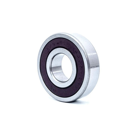 Premium Front Load Washer Tub Bearing And Seal Kit Compatible With Samsung And Kenmore Models Replace DC62 00223a DC69 00804a PS4208713 DC97 328l showing a silver washer bearing with a purple seal.
