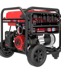 Powerhouse 5000 Watt Portable Generator Gas And Propane With CO Sensor Shutdown Heavy Duty 223cc OHV Engine for jobsite use