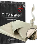 Faraday Fabric Kit With Pro Grade Conductive Tape, 44 Inch Wide By 36 Inch Long Fabric, 36 Inch Tape Included, shielding material