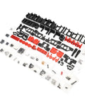 Premium 3D Printer Frame Kit Upgrade With Heavy Duty Aluminum Pins And Quick Adjust Z Axis Tensioner For 2.4 R2 Printers parts layout
