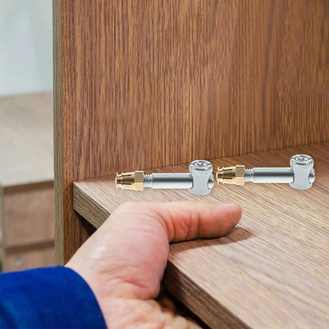 Four In One Cabinet Connecting Screw Kit 35mm Length Easy Install Furniture Fastening Nut Set With Screws Invisible Hardware