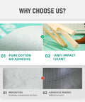 Top Notch Temporary Floor Protection Roll For Construction And Home Reno Green Non Adhesive Surface Shield Film for pure cotton benefits.