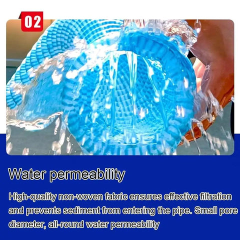 Soft Infiltration Perforated Drainage Pipe For Underground Landscaping And Water Management in water permeability test