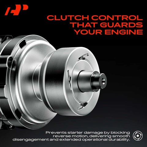 Beefy 12V 1.0KW 11 Teeth Clockwise Starter Motor clutch control detail, durable performance for John Deere and Yanmar