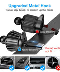 Metal hook of MagSafe Car Mount Charger with strong magnets for fast wireless charging 15W, showing vent compatibility