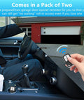All-In-One 5 Color Learn Button Garage Door Remote Compatible With LiftMaster Chamberlain Craftsman Openers, keychain used in car